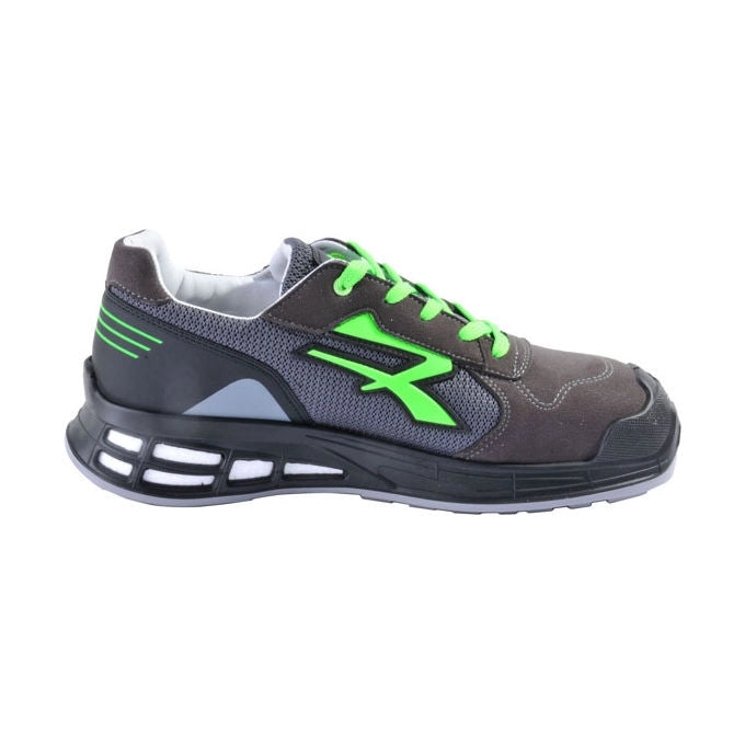 U-power RN20016 Red Premium Scarpe Antinfortunistiche Basse S1P SRC ESD Puntale Alluminio Suola Infinergy colore Nero Verde
