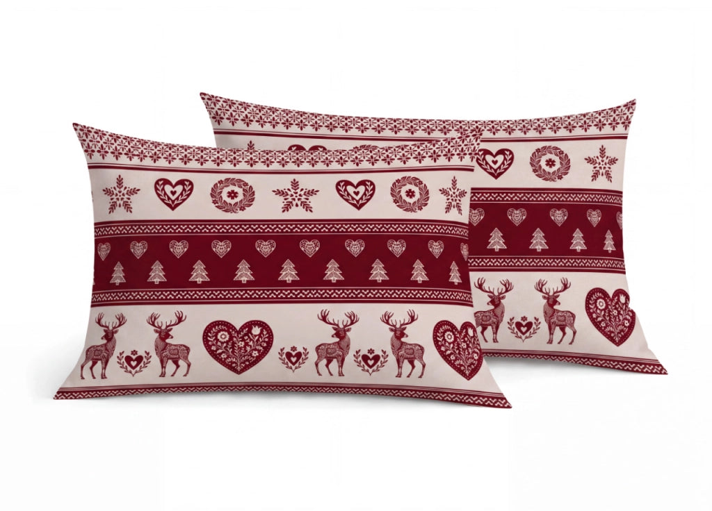 Completo Lenzuola Letto In 100% Cotone Made Italy Disegno Stube - Piazza E Mezza - Stube