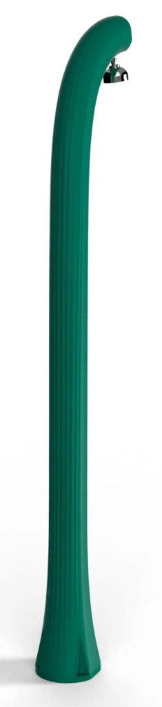 Doccia Solare da Esterno Giardino 30L Miscelatore Arkema Jolly Plus Verde Scuro