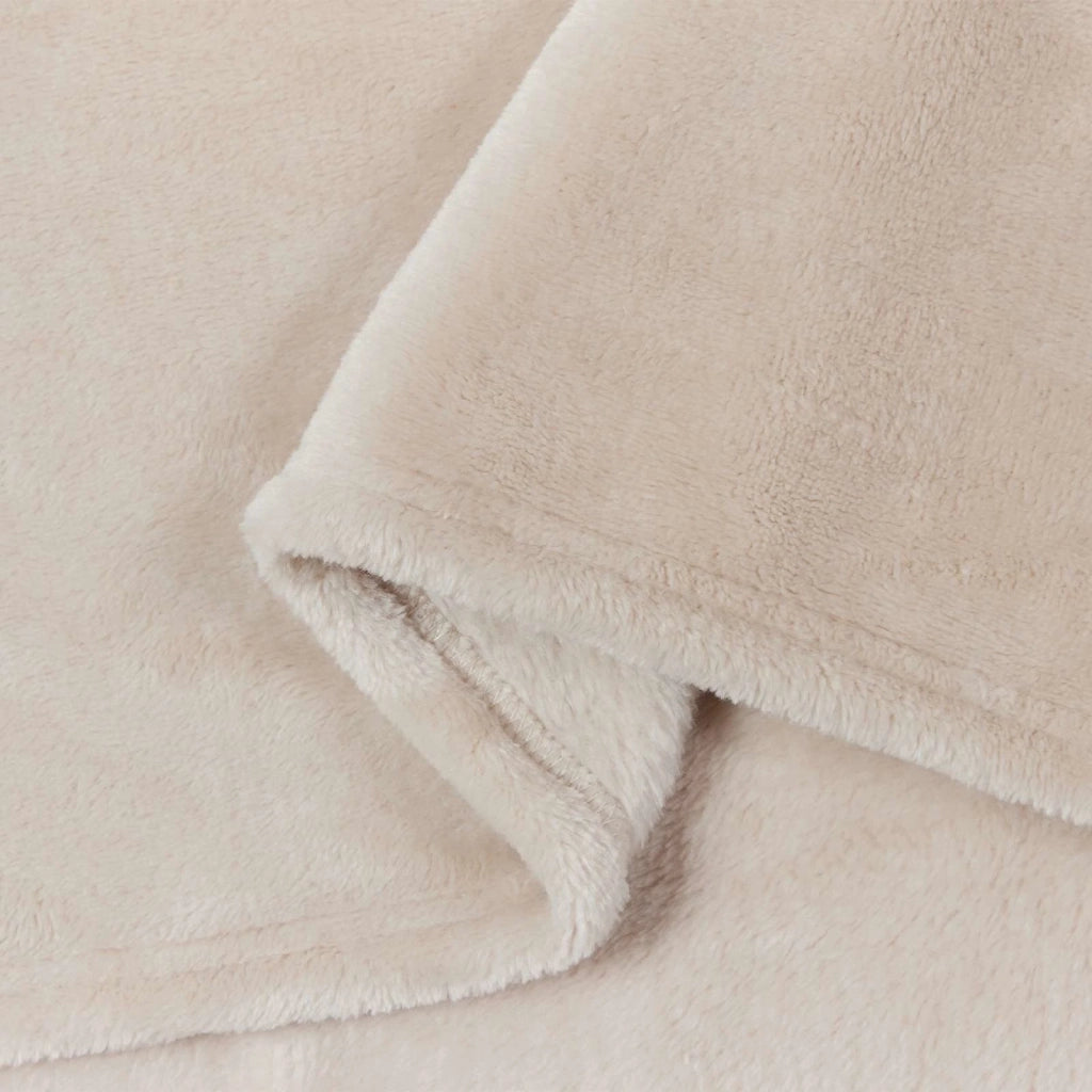 Coperta Beige 130 x 150 cm Panno
