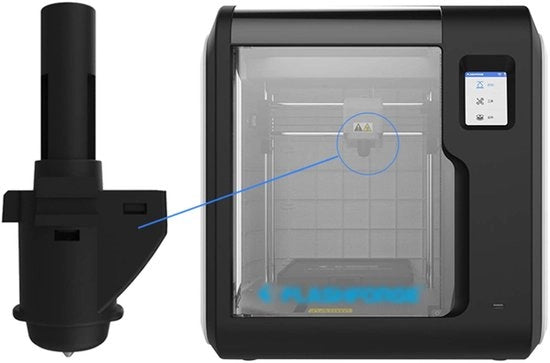 Kit di Montaggio Hotend Mondstuk - Protezioni per la Bocca - Nozzle - Stampante 3D Adventurer 3 - Facile da Installare - Alta Affidabilità