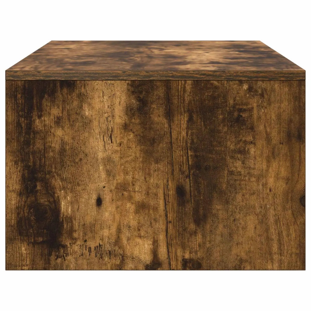 Scrivania a parete Rovere fumé 100 x 45 x 30 cm