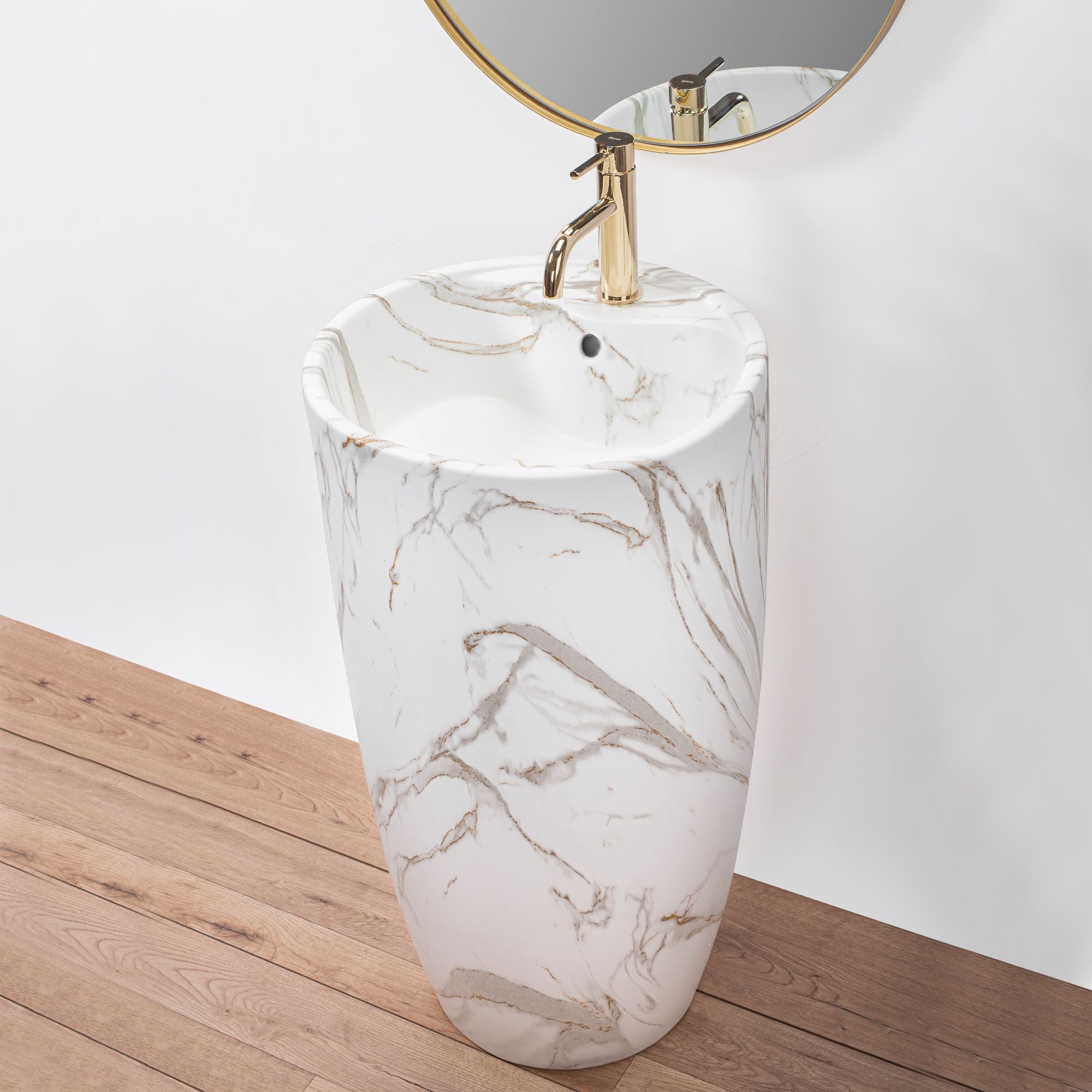 Lavabo Monolitico Rea Anya Lava Matt