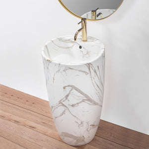 Lavabo Monolitico Rea Anya Lava Matt