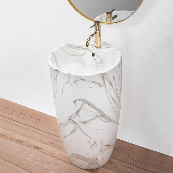 Lavabo Monolitico Rea Anya Lava Matt