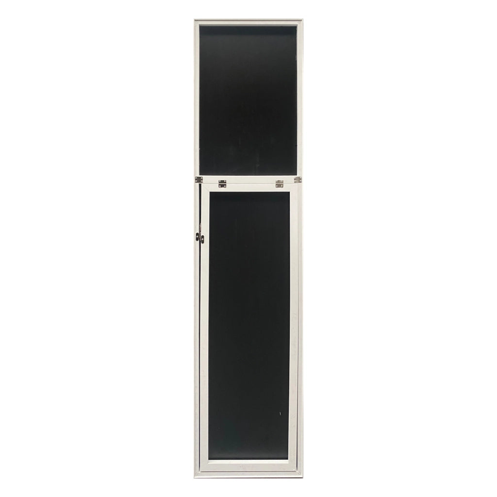 Specchio da Terra 'Barletta' a Figura Intera 150 x 35 cm Cornice Bianca [en.casa]