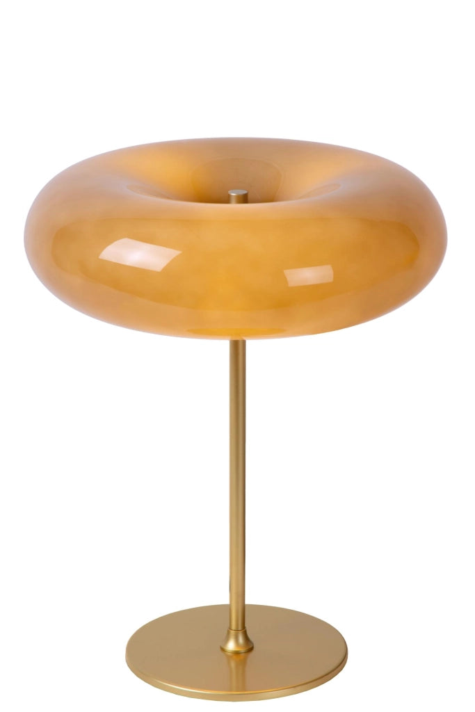 Lampada da tavolo SENTINO 3xG9 vetro oro/grigio Lucide