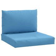 Cuscini per Pallet 2 pz | Cuscini per sedie Blu M¨¦lange in Tessuto