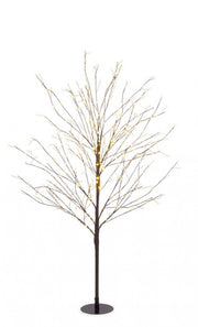 Albero di Natale bunch marrone 360 microLED classico H120