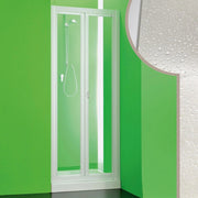 Porta doccia 85 CM in Acrilico mod. Saturno con apertura a libro
