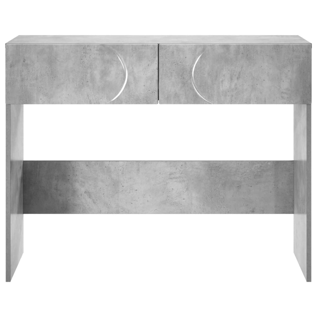 Tavolo consolle Grigio Cemento 96,5 x 38 x 75 cm 8011642