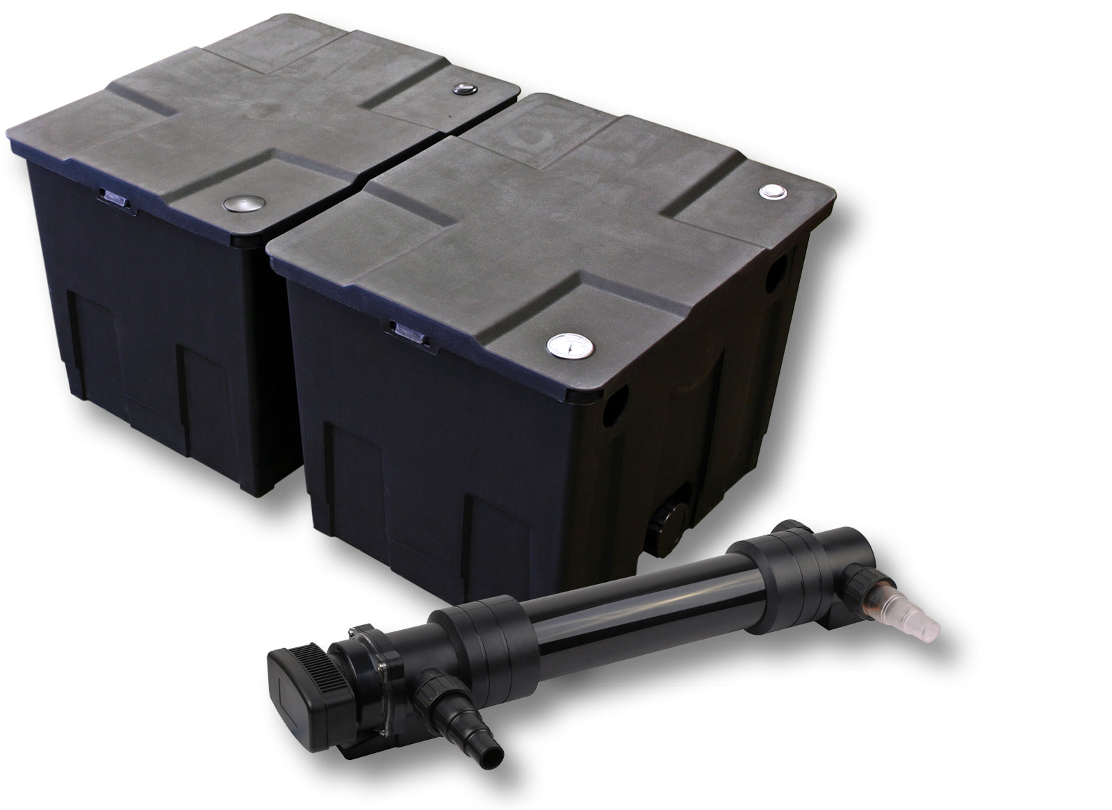 set per laghetti filtro a 2 camere 60000l chiarificatore UVC serie 6 da 36W