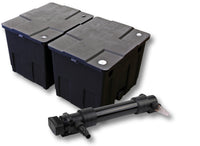 set per laghetti filtro a 2 camere 60000l chiarificatore UVC serie 6 da 36W