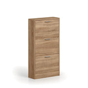 Mobile portascarpe verticale ERA – 3 cassetti – Rovere sonoma