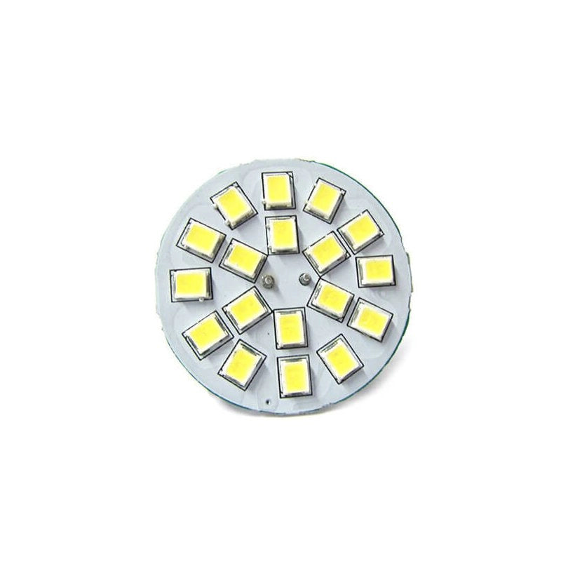 2 Pezzi Lampadine LED, Lampadina G4 Bispina DC AC 12V 24V 3W Bianco Caldo Attacco Centrale 18 SMD 2835