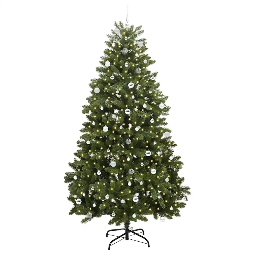 Albero di Natale artificiale Verde 240 cm PVC e Metallo