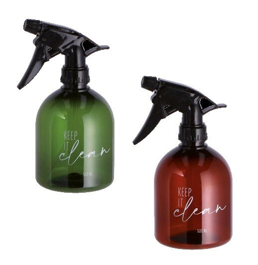 1 Pezzo Spruzzino Vaporizzatore in Plastica Color 500 ml 2 Colori Disponibili