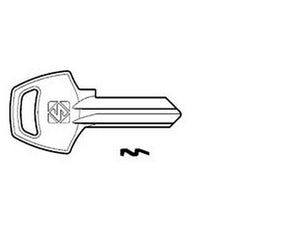 chiavi per cilindri corbin 5 spine piccole cb3 - cb3 dx cod:ferx.fer51491