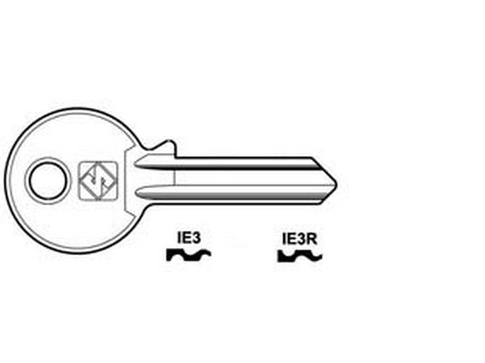 chiavi per cilindri iseo 5 spine piccole - ie3 dx cod:ferx.fer52887