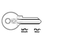 chiavi per cilindri wally 4 spine grandi - wa2r sx  cod:ferx.fer54904