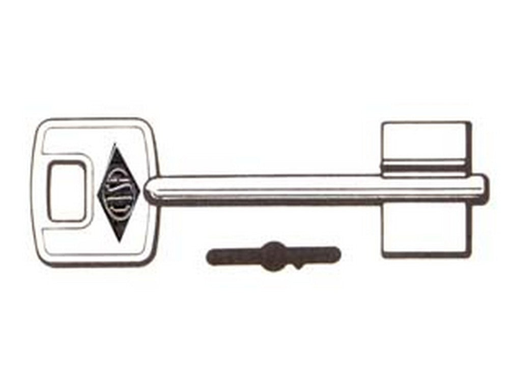 chiavi doppia mappa 00100 - 00100001 dx  (tipo silca cs) cod:ferx.fer64187