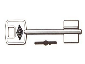 chiavi doppia mappa 00100 - 00100001 dx  (tipo silca cs) cod:ferx.fer64187