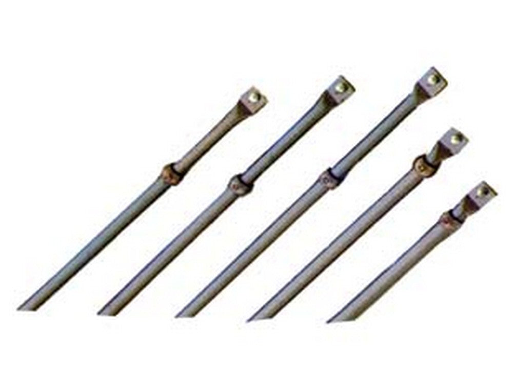 aste 5 pezzi per serratura quintuplice 93141 - ? mm.18 (93141v000) cod:ferx.fer49191