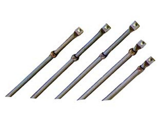 aste 5 pezzi per serratura quintuplice 93141 - ? mm.18 (93141v000) cod:ferx.fer49191