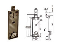 serratura serranda basculante cilindro fisso tondo 6551 cod:ferx.fer76531