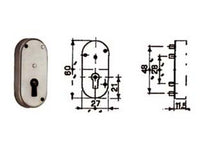 serratura da incastrare a stringa ridotta 33 cod:ferx.fer57738