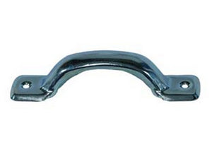 maniglie per mobili "imbutite" fisse in ferro zincato - mm.100 cod:ferx.fer32537