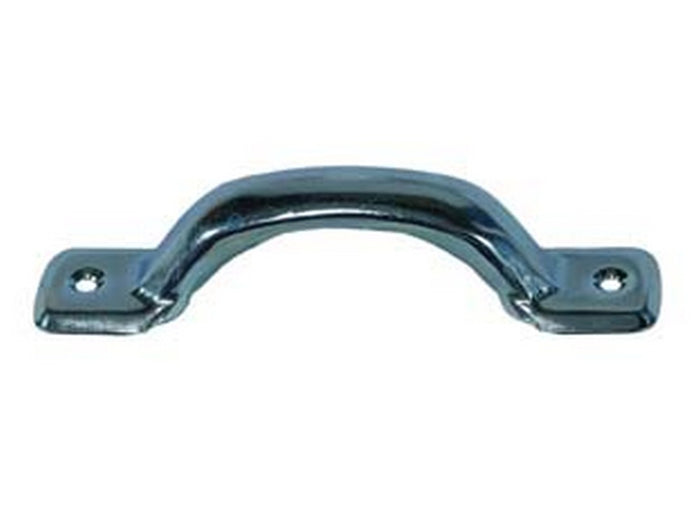 maniglie per mobili "imbutite" fisse in ferro zincato - mm.100 cod:ferx.fer32537