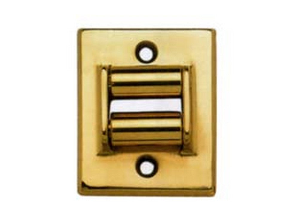 guidacinghia rettangolare in ottone lucido - mm.60x45 cod:ferx.fer74223