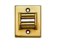 guidacinghia rettangolare in ottone lucido - mm.60x45 cod:ferx.fer74223