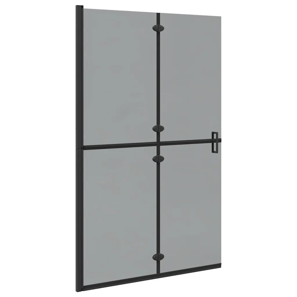 Parete doccia walk-in Nero 120 x 6,5 x 190 cm CFW6283235