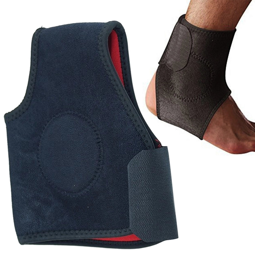 Trade Shop - Protezione Caviglia Cavigliera Fascia Sport Palestra Supporto Magnetico Elastico -