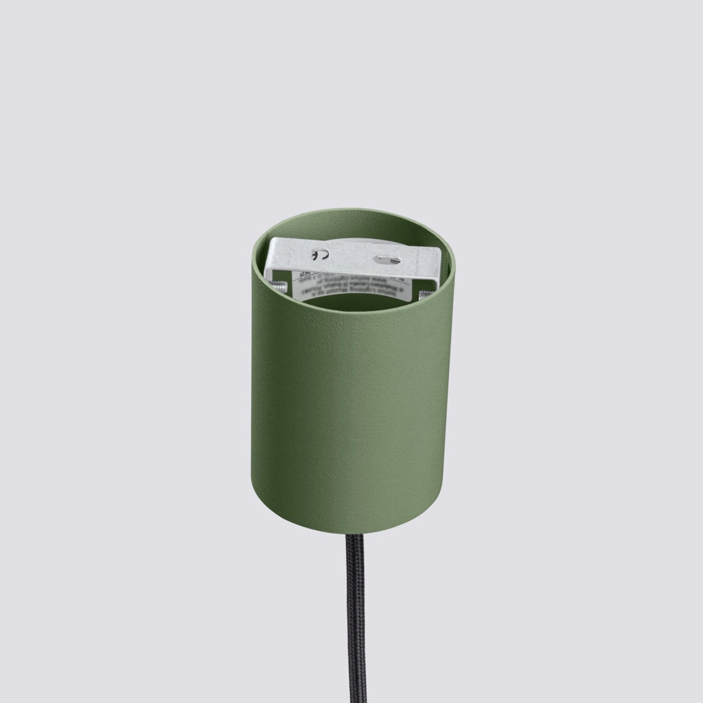 Lampada a sospensione moderna verde/beige E14 Moldea Pure Lume