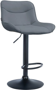 Barhocker Vonore Kunstleder schwarz