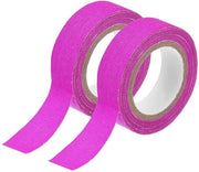 Nastro adesivo neon a strisce 2 rotoli 2,5 cm x 40 m - cintura di luce decorazione per festa e casa viola