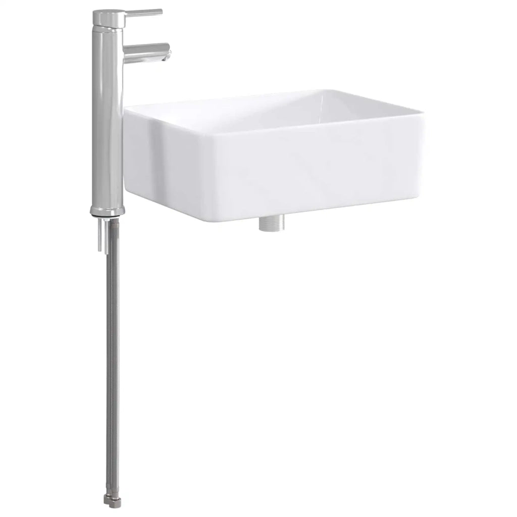 Lavabo da bagno Cromato 40,5 x 30,5 x 13 cm Metallo