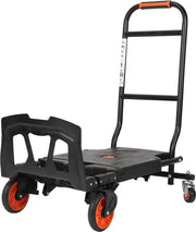 Carrello pieghevole - 2-in-1 carrello da trasporto portatile per spostamenti - pieghevole e trasportabile