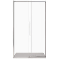 Porta Parete Doccia 120 cm 1 Anta Scorrevole in Cristallo Trasparente 8mm H200 Bonussi Eliane