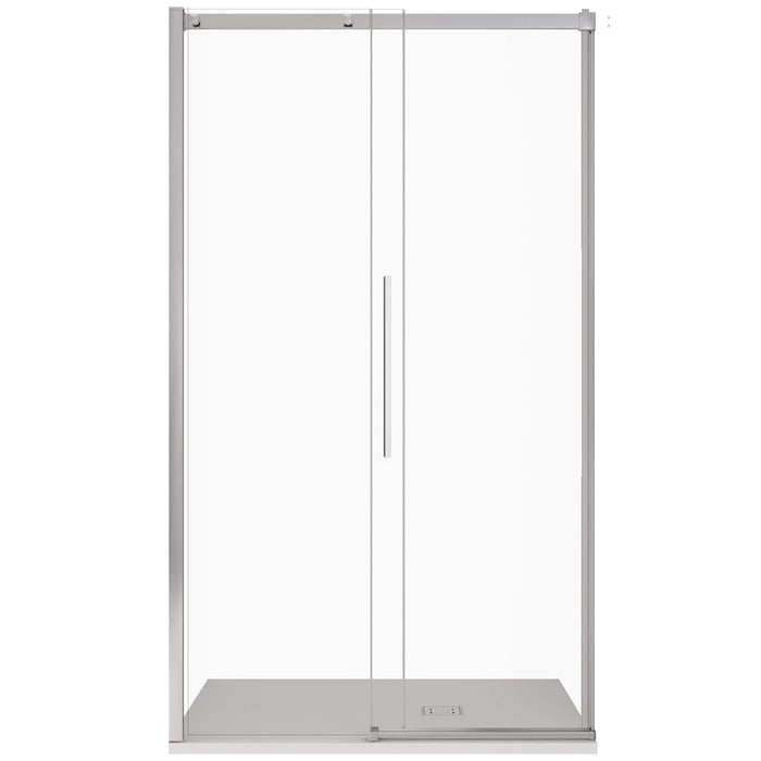 Porta Parete Doccia 120 cm 1 Anta Scorrevole in Cristallo Trasparente 8mm H200 Bonussi Eliane