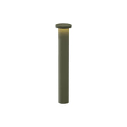 Tiberio Bollard LED 10W 3000K IP65 Verde - Paletto luminoso da giardino 45cm - Rossini Group