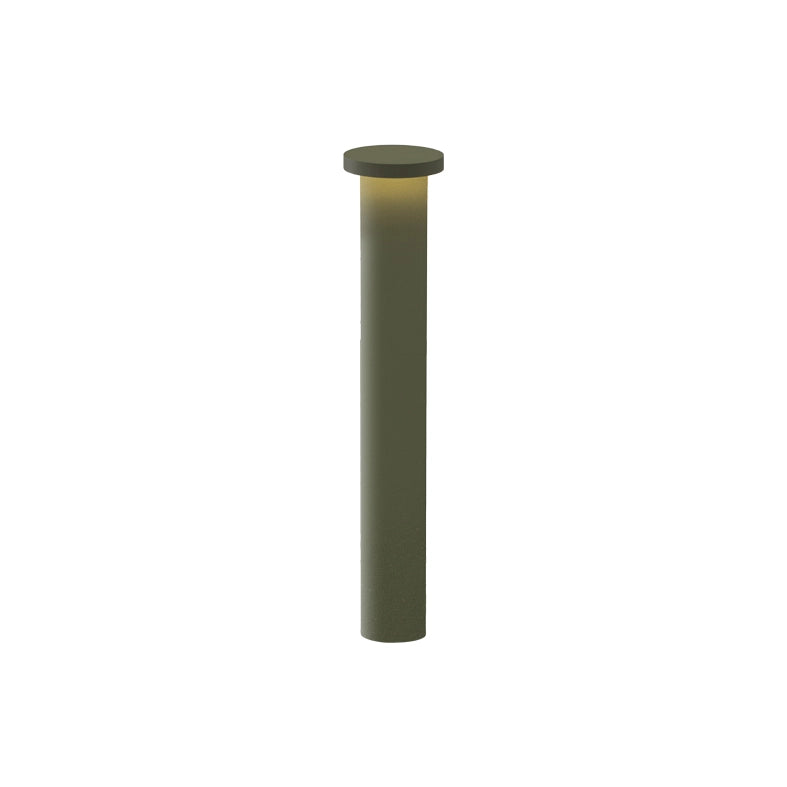 Tiberio Bollard LED 10W 3000K IP65 Verde - Paletto luminoso da giardino 45cm - Rossini Group