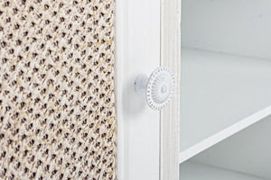 Credenza 1 Anta 3 Ripiani Montiel in Legno