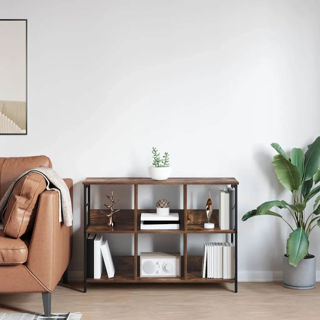 Libreria Rovere fumé 102 x 32 x 72,5 cm Legno multistrato