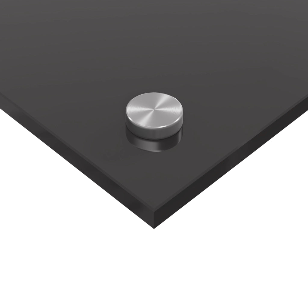 Schienale Cucina Grigio Scuro 120x40x0,6 cm in Vetro Temperato -