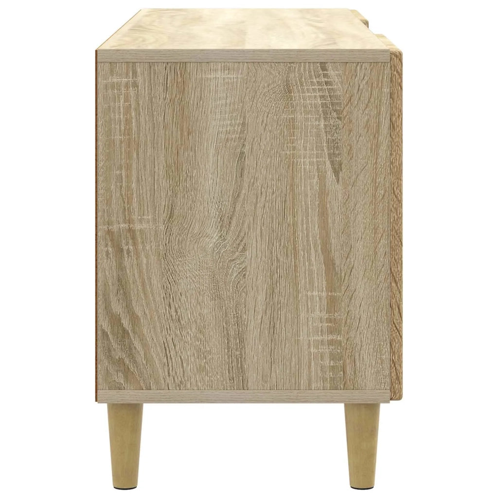 Mobile TV Rovere Sonoma 102 x 34,5 x 50 cm Legno ingegnerizzato 894697