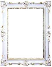 Fotolijst in Stile Barocco 50x70 cm - Lijst per Scheda - Lijst per Matrimonio - Decorazioni Ornamentali - Italia